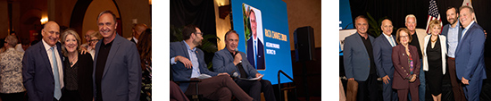 Hollywood Chamber State of the State Forum collage
