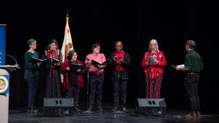 Trans Chorus of Los Angeles performs for Assembly District 51 Community Excellence Awards.