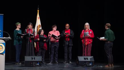 Trans Chorus of Los Angeles performs for Assembly District 51 Community Excellence Awards.